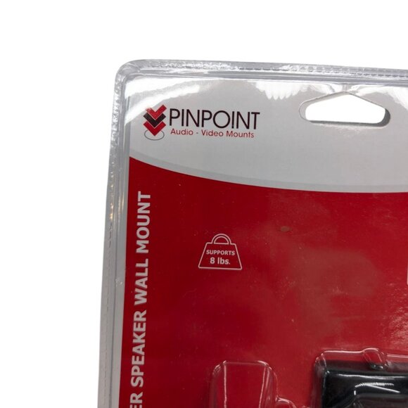 Pinpoint Universal Home Theater Speaker Wall Mount AM30 Black Nylon Polymer - Picture 6 of 8